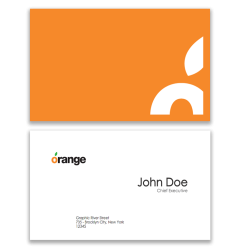 Business Card (Orange)
